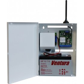 Конвертор протоколов SR103-2GSM-SBK25-W "Ретро" (SR103-2GSM BK-7W) под АКБ 7Ач, цвет белый